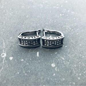 Bulgari Silver Earrings argent 925